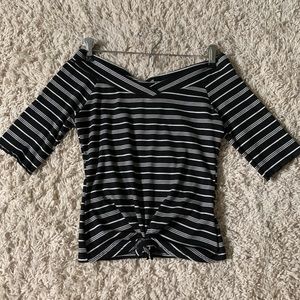 Off Shoulder Crop Top
